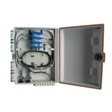 6 portas de fibra óptica FTTH caixa de distribuição de terminais